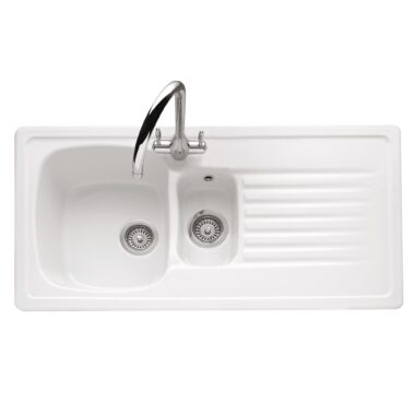 Caple Ceramic Inset Ashford 150 Sink - ASH15W