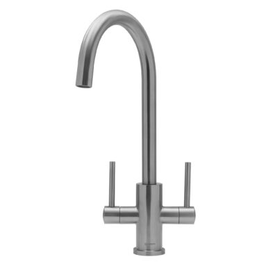 Caple Lamar Stainless Steel Dual Lever Tap - LAM3/SS