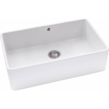 Abode Provincial Ceramic Large Single Bowl Sink - AW1020