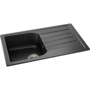 Abode Oriel Granite Single Bowl Sink - AW3112