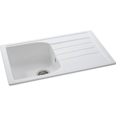 Abode Oriel Granite Single Bowl Sink - AW3114