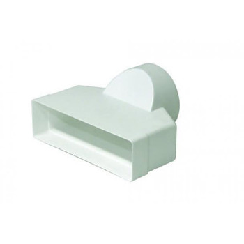 Round to Single Airbrick Adapter -D073