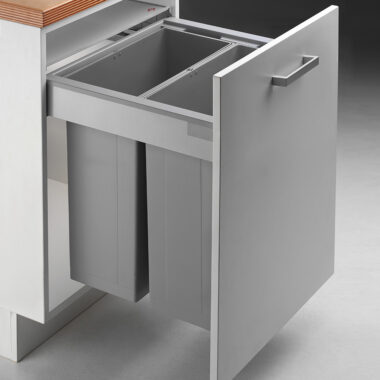 Wesco Pullboy Z Waste Bin for 600mm Cabinet 80 Ltr - 827.640.11**